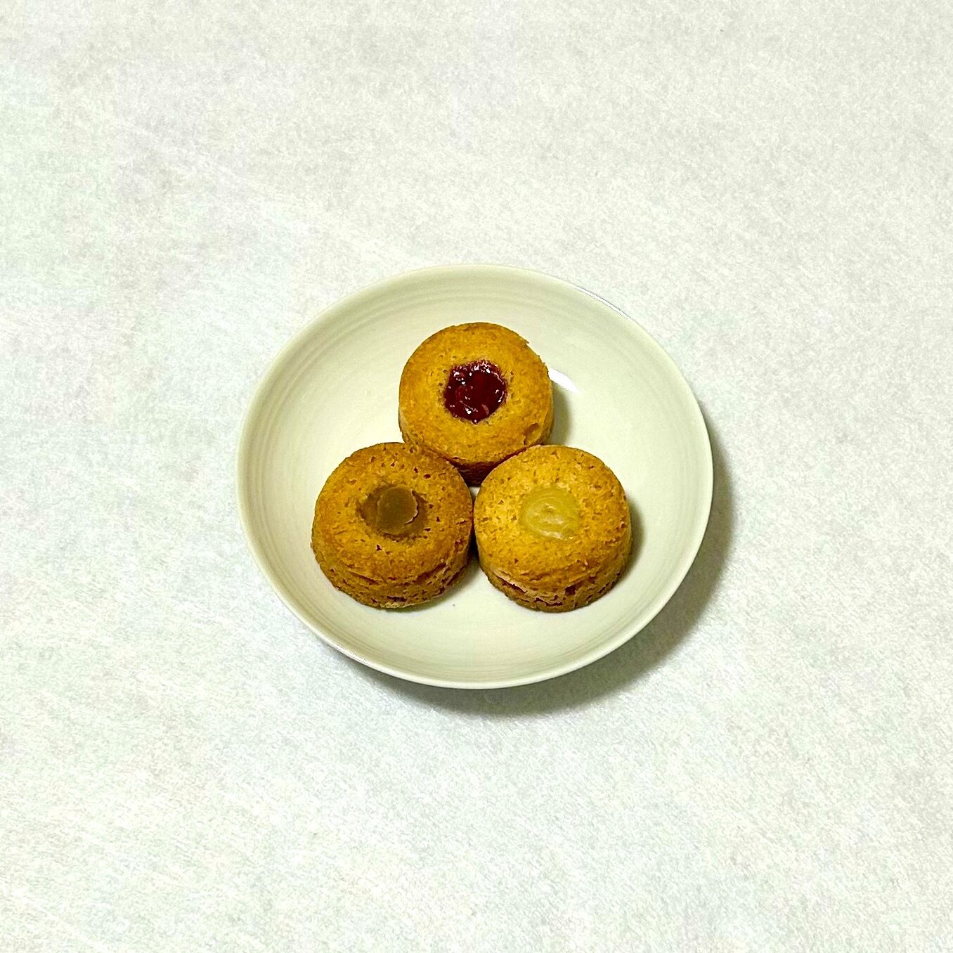 キャラメルガレット 袋から出した状態